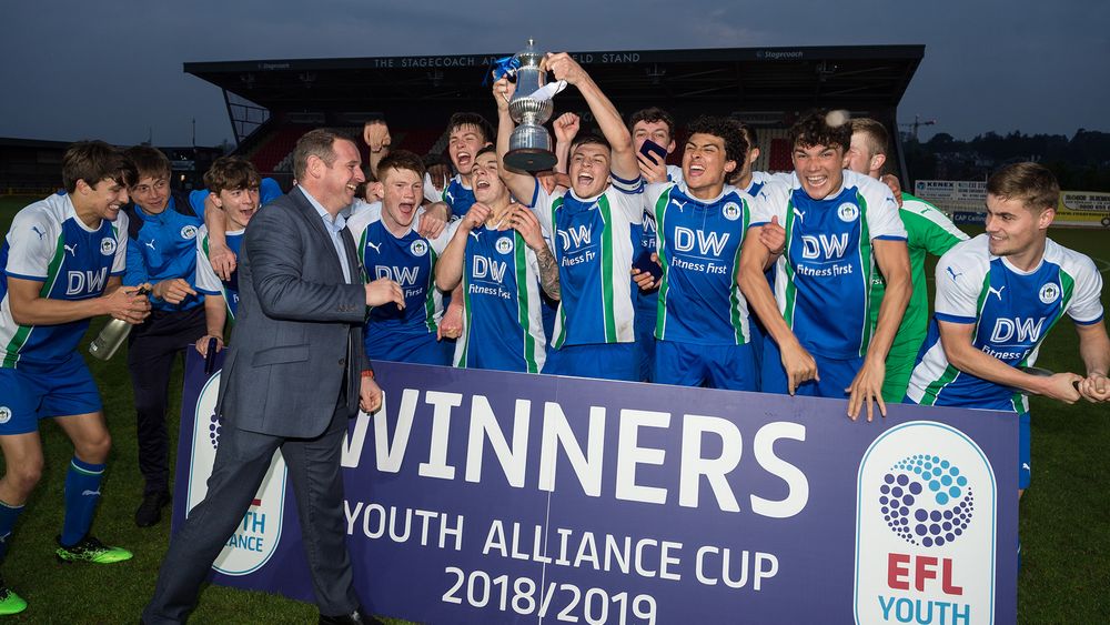 Wigan Athletic FC Wigan Athletic academy enter category two fixture