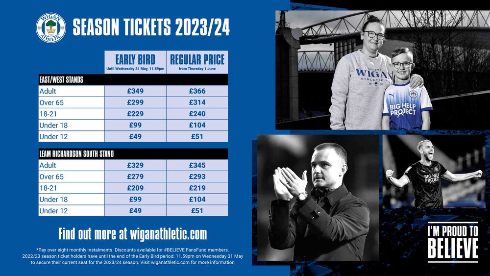 NEWS: Secure your seat for 2022/23 with a Season Ticket! - News