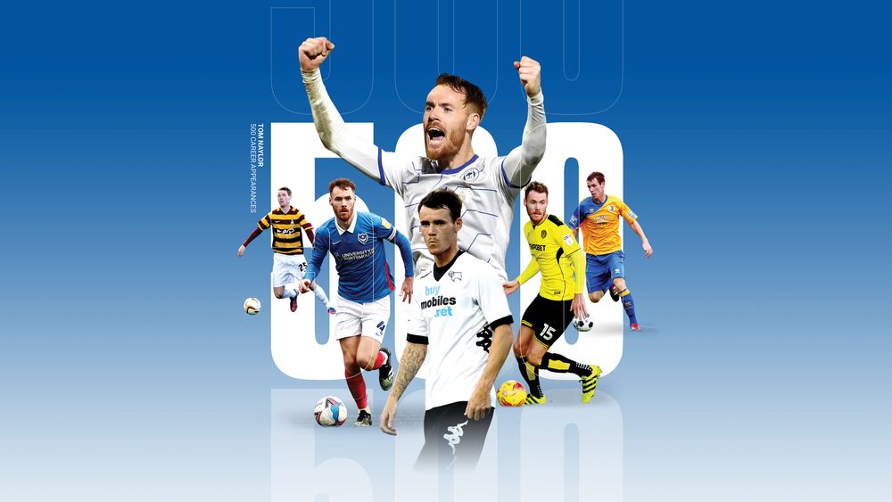 Wigan Athletic FC Tom Naylor brings up his 500th career appearance!