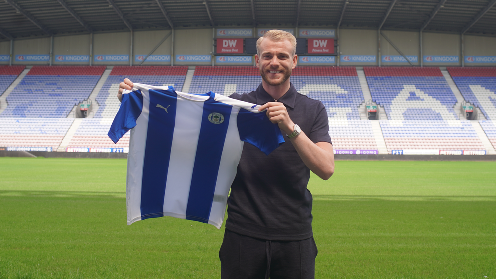 Wigan Athletic FC Jack Whatmough is a Tic!