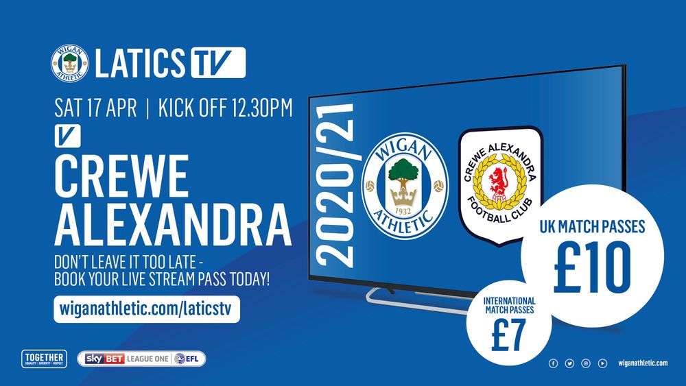 Wigan Athletic FC How To Stream Latics v Crewe Alexandra