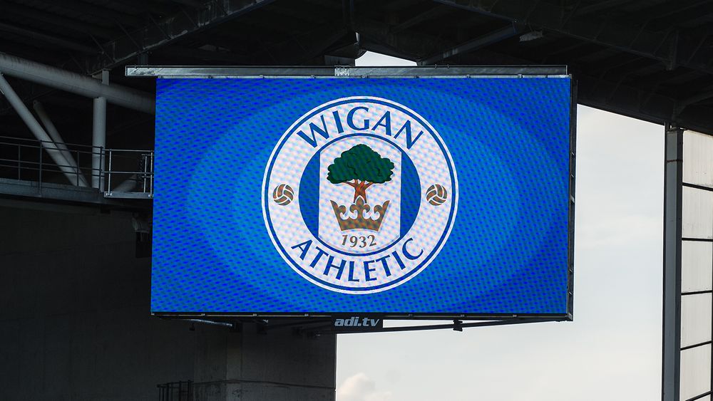 wigan athletic tie