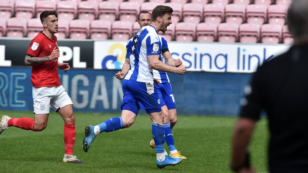 Wigan Athletic FC Report Latics 2 Crewe Alexandra 0