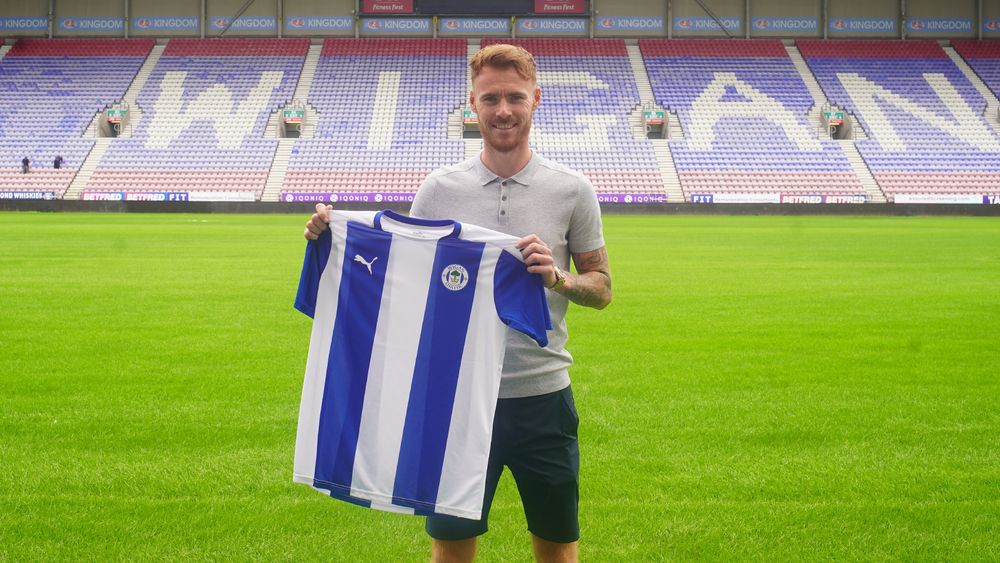 Wigan Athletic FC Tom Naylor is a Tic!