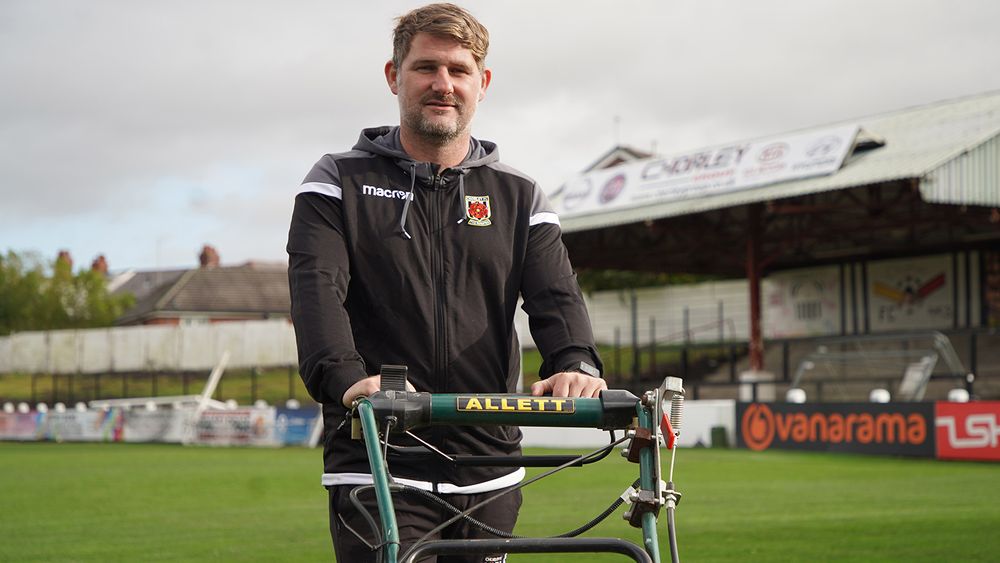 Wigan Athletic FC Chorley FC's Facilities Manager, Ben Kay tells his