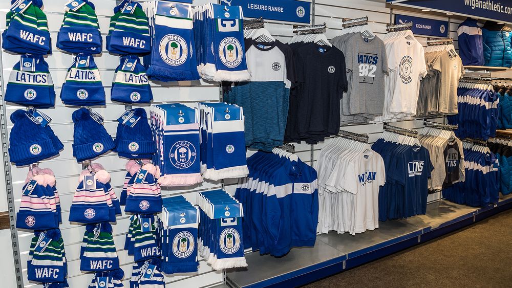 Wigan Athletic FC Latics Store now available online