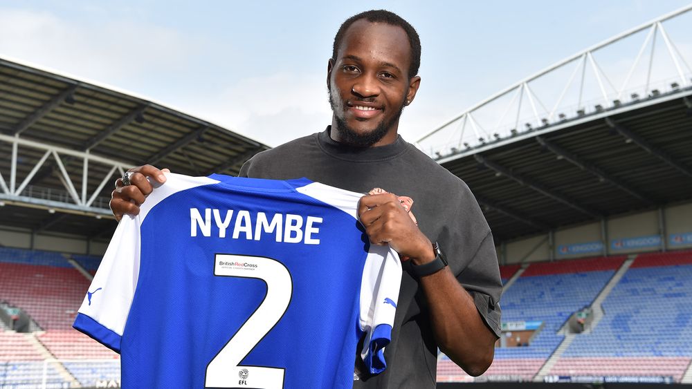 Wigan Athletic FC Ryan Nyambe “I’m looking forward to the challenge