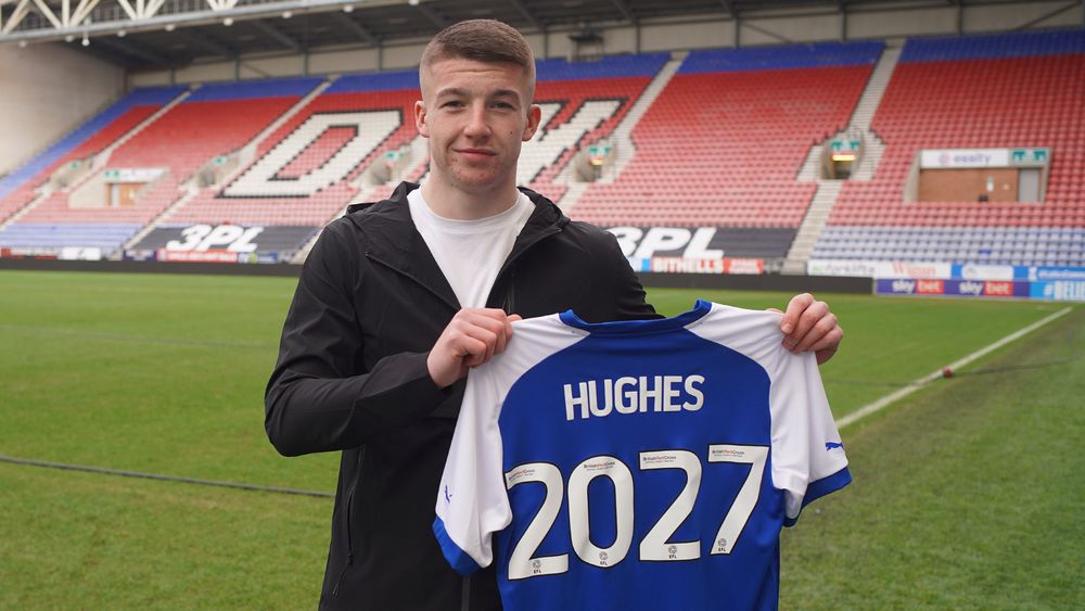 Wigan Athletic FC Charlie Hughes New Contract Interview