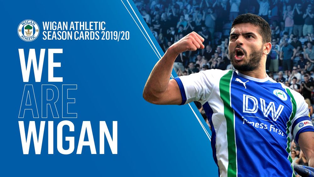 Wigan Athletic FC KEY DATES FOR LATICS' 201920 SEASON CARDS