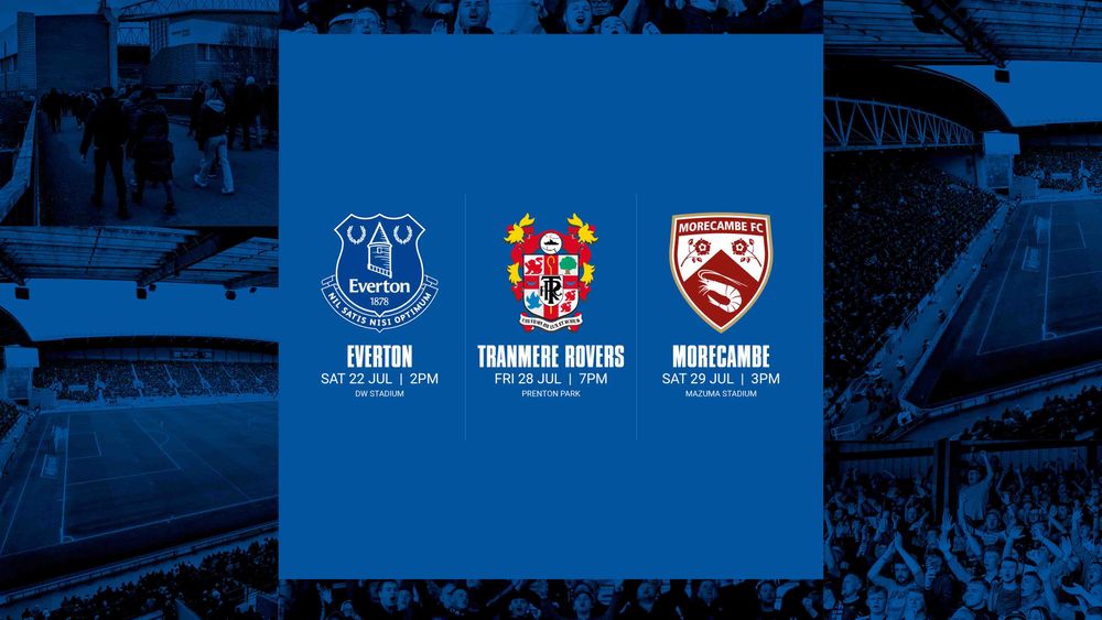 Wigan Athletic FC - Pre-Season  Tranmere Rovers and Morecambe Away Games  Added To Schedule