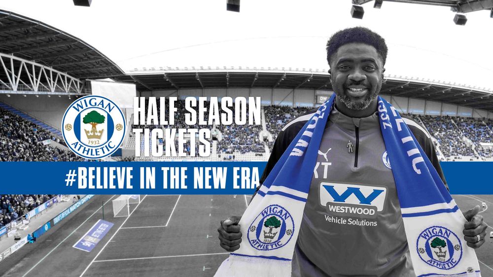 Wigan Athletic FC BELIEVE in the New Era 2022 23 Half Season