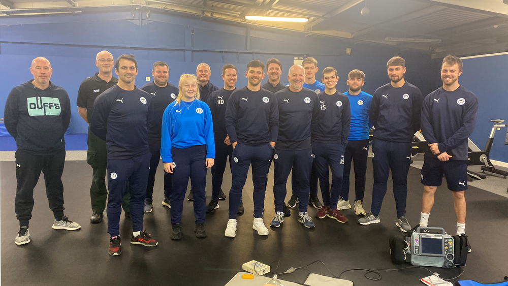 Wigan Athletic FC Academy Wigan Athletic Academy staff receive CPR