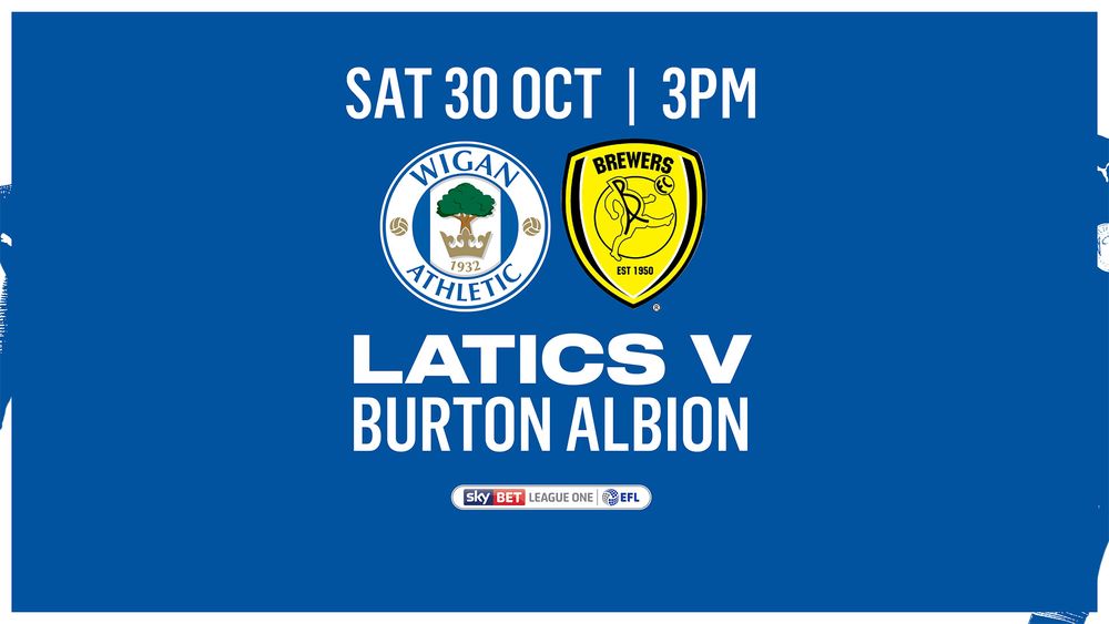 Wigan Athletic FC Buy Tickets Latics v Burton Albion