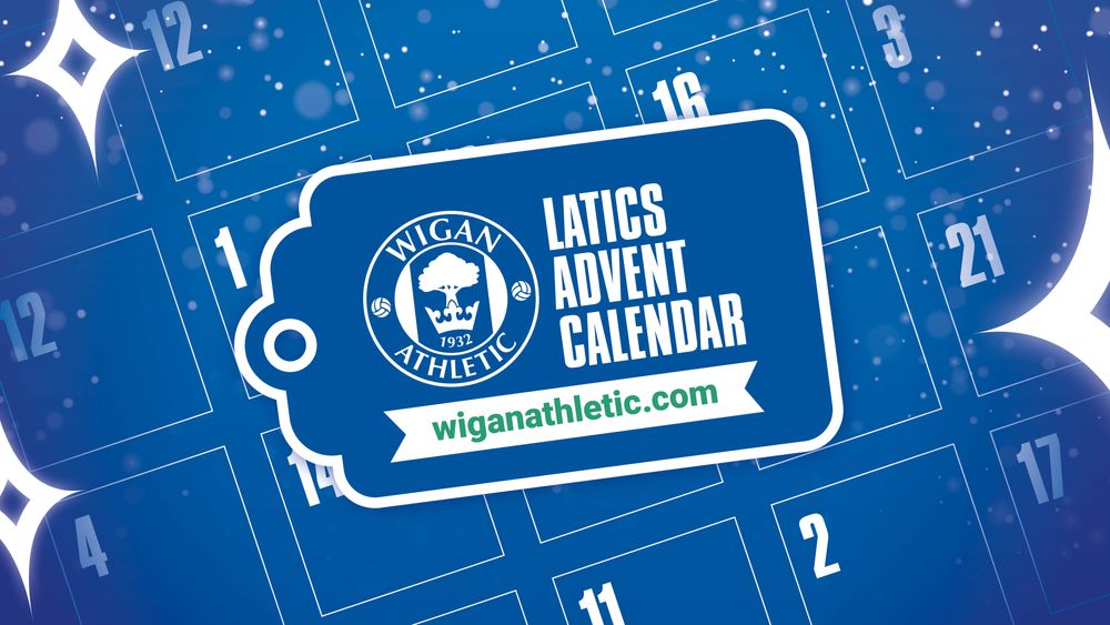 Wigan Athletic FC Latics relaunch digital advent calendar