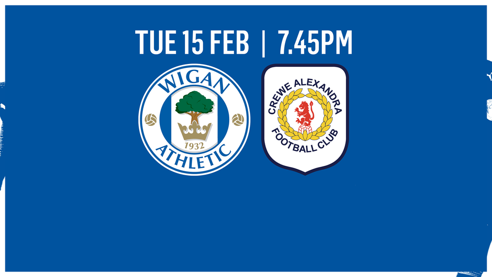 Wigan Athletic FC Buy Tickets Latics v Crewe Alexandra