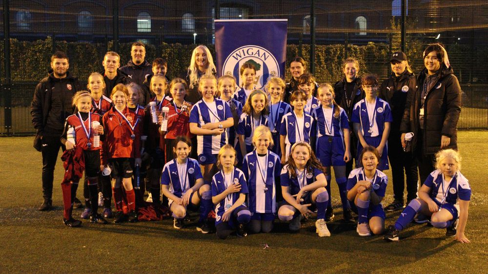 Wigan Athletic FC Community PLKicks Junior Girls’ tournament