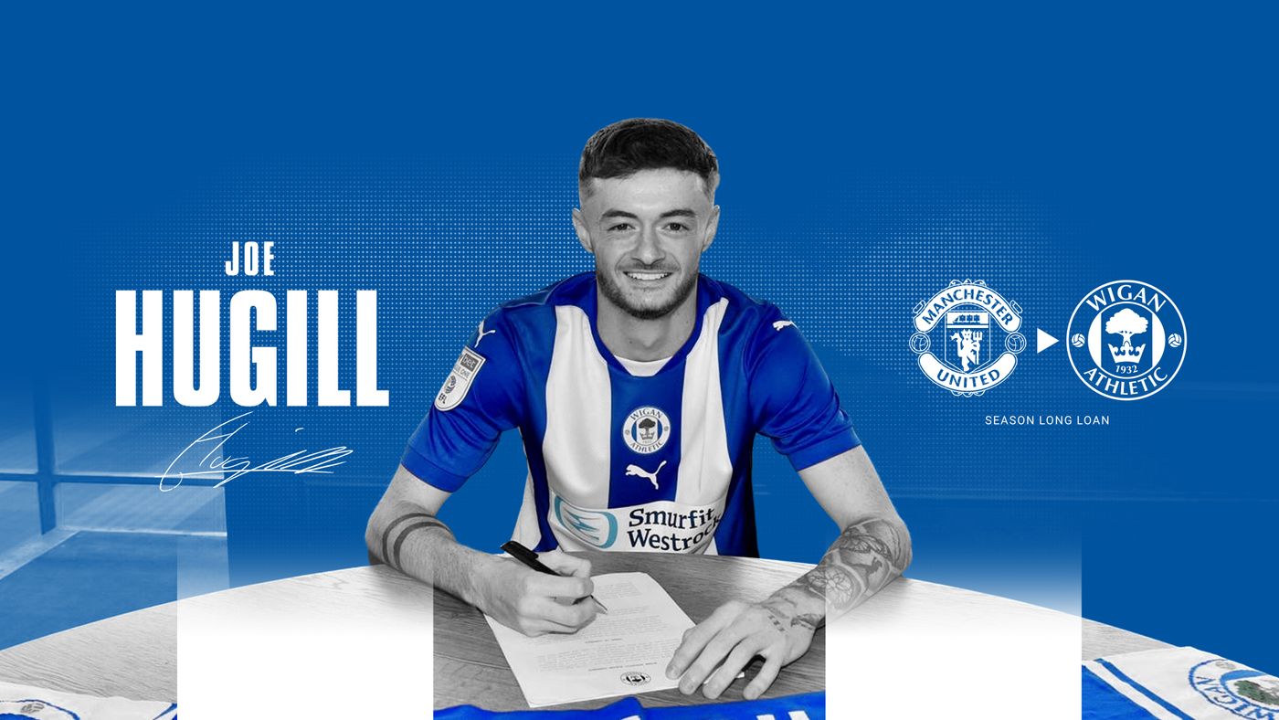 Wigan Athletic FC - Latics sign forward Joe Hugill on loan from Manchester  United!