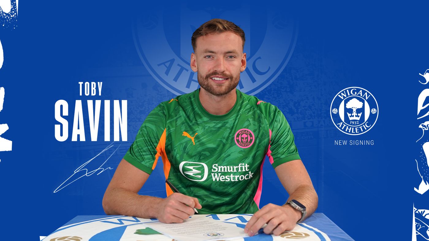 Latics sign former Accrington Stanley goalkeeper Toby Savin on a one-year contract 