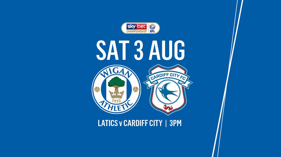 Detailed view of a Cardiff City badge during the Sky Bet